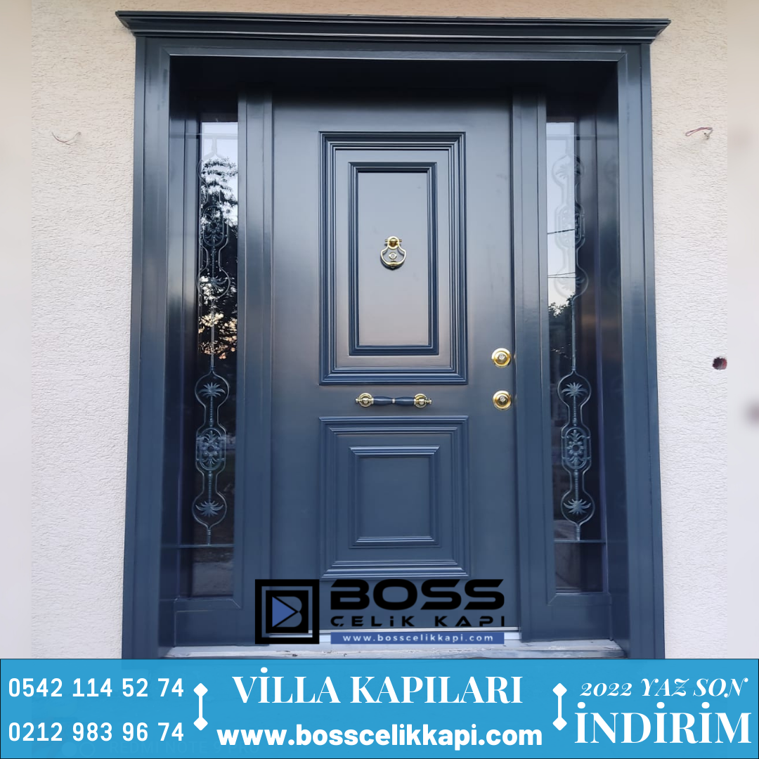 Villa Kapısı Resimleri 10 Villa Kapısı Boss Çelik Kapı Villa Kapısı Modelleri Fiyatları (2)