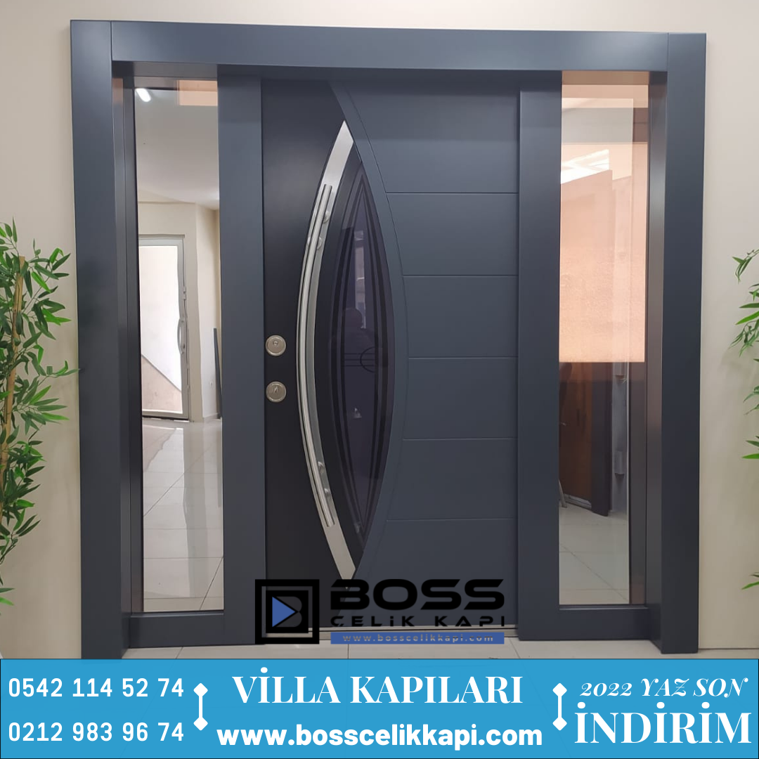 Villa Kapısı Resimleri 8 Villa Kapısı Boss Çelik Kapı Villa Kapısı Modelleri Fiyatları (4)