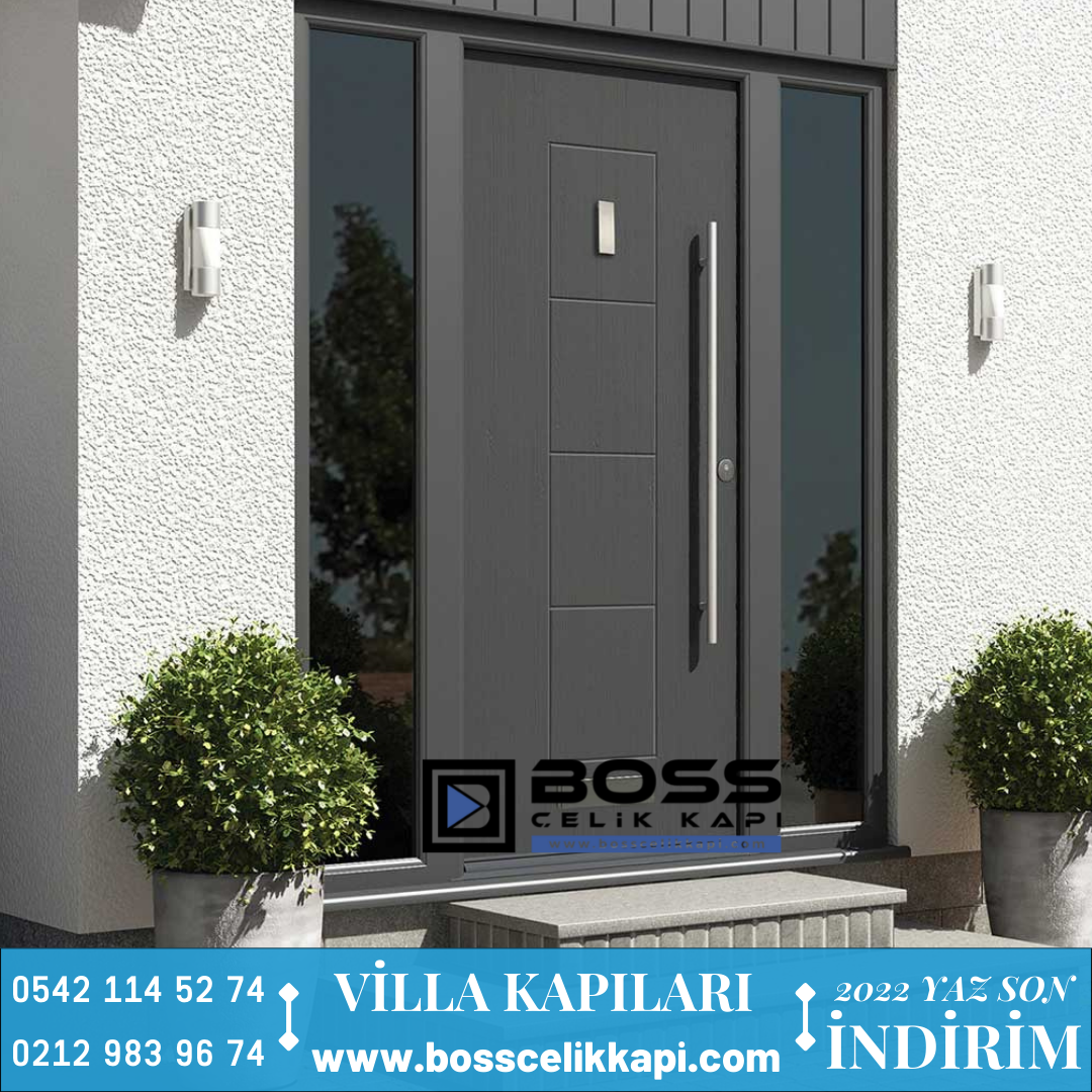 Villa Kapısı Resimleri 6 Villa Kapısı Boss Çelik Kapı Villa Kapısı Modelleri Fiyatları (6)