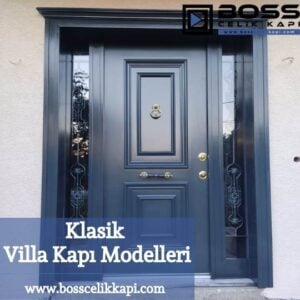 Villa Çelik Kapı Modelleri 53 Klasik Villa Kapı Modelleri Villa Çelik Kapı Ahşap Kaplama Klasik Villa Kapıları