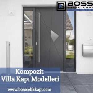 Villa Çelik Kapı Modelleri 52 Kompozit Villa Kapı Modelleri Villa Çelik Kapı Kompozit Kaplama Modern Villa Kapıları