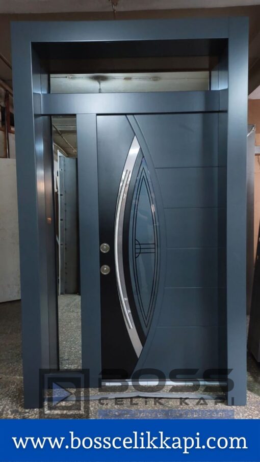 Antrasit Villa Kapı Modelleri Fiyatları 402 - Görsel 2