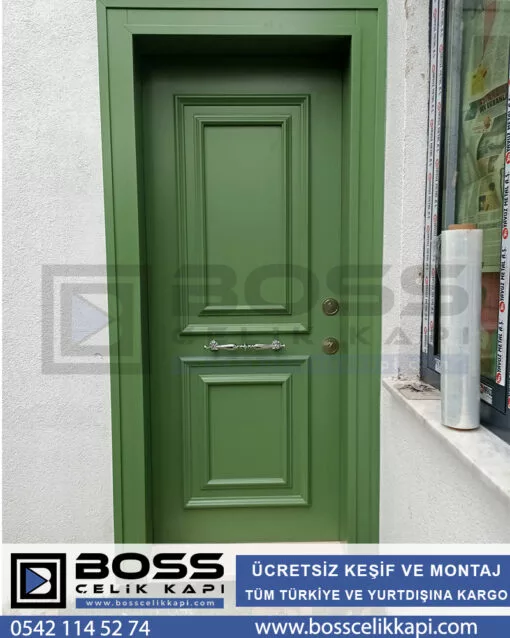 Yesil-Celik-Kapi-Modelleri-Celik-Kapi-Fiyatlari