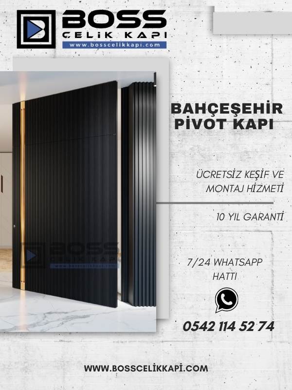Bahçeşehir Pivot Kapı Pivot Door 1 Bahcesehir-Pivot-Kapi