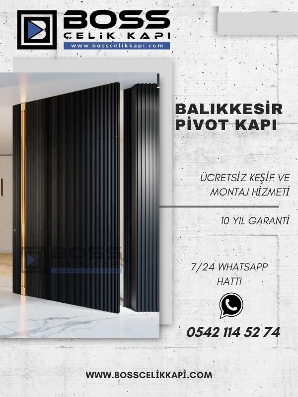 Balıkesir Pivot Kapı Pivot Door 1 Balikkesir-Pivot-Kapi