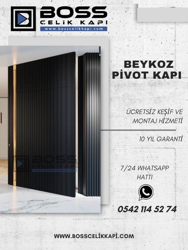 Beykoz Villa Kapısı Modelleri 5 Beykoz-Pivot-Kapi