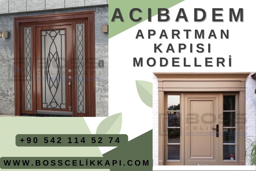 Acıbadem Apartman Kapısı Fiyatları 2 Acibadem