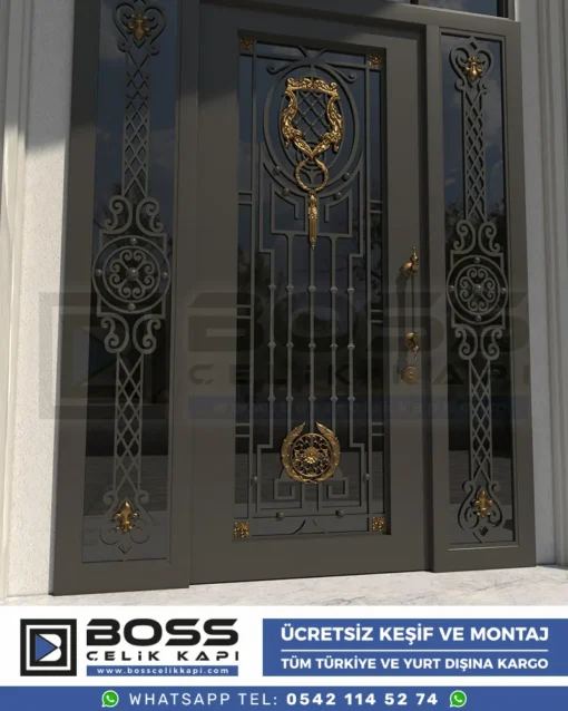 Ferforje Villa Kapısı Boss Twice - Görsel 5