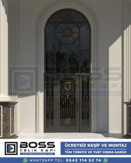 Ferforje Villa Kapısı Boss Twice - Görsel 4