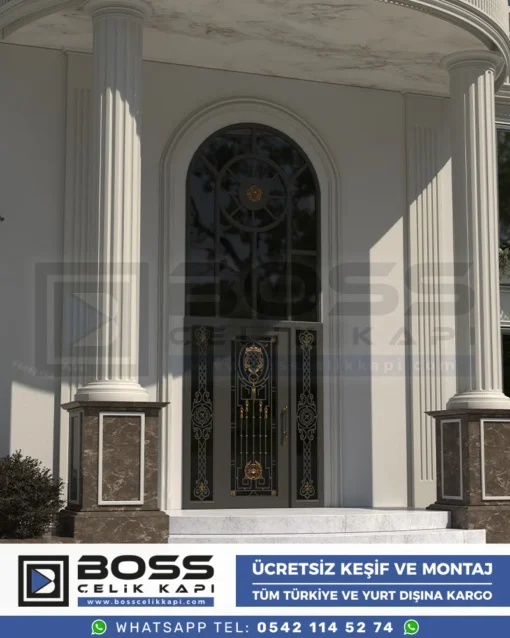 Ferforje Villa Kapısı Boss Twice - Görsel 3