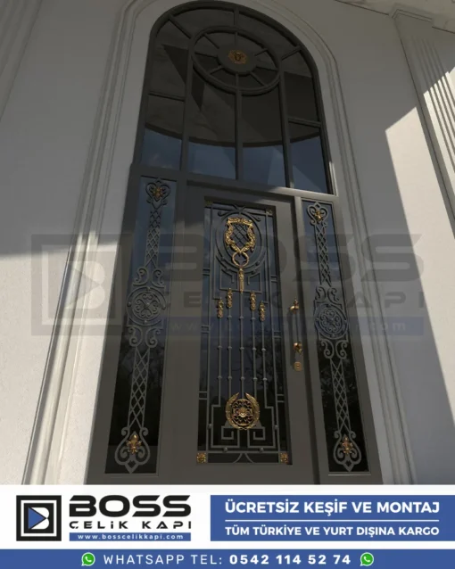 Ferforje Villa Kapısı Boss Twice - Görsel 2