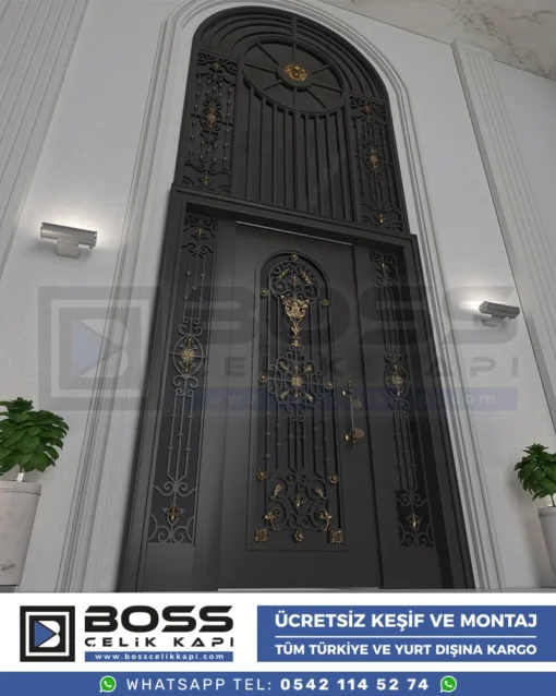 Ferforje Villa Kapısı Boss T3 - Görsel 4