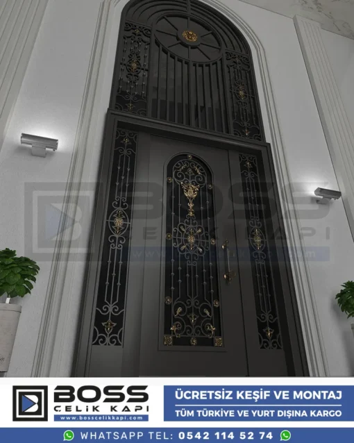 Ferforje Villa Kapısı Boss T3 - Görsel 2