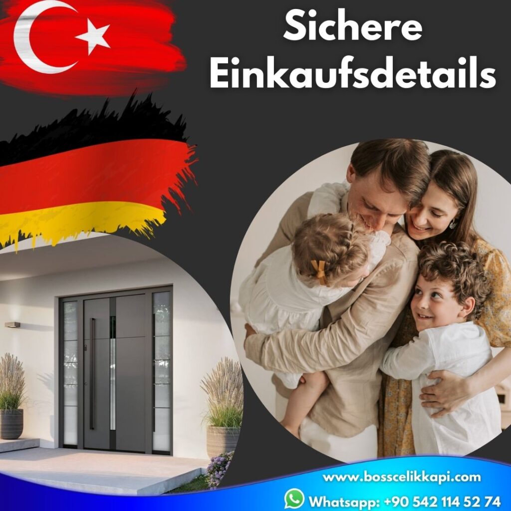 Almanya Dis Kapi Haustueren Celik Kapi