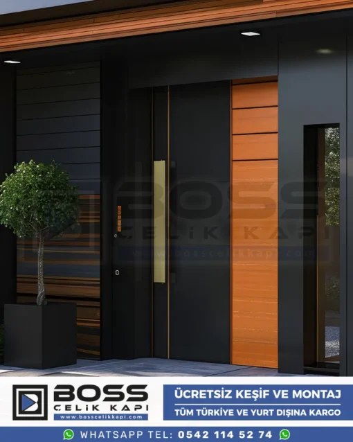 Alüminyum Villa Kapısı Kompozit Kırcaali