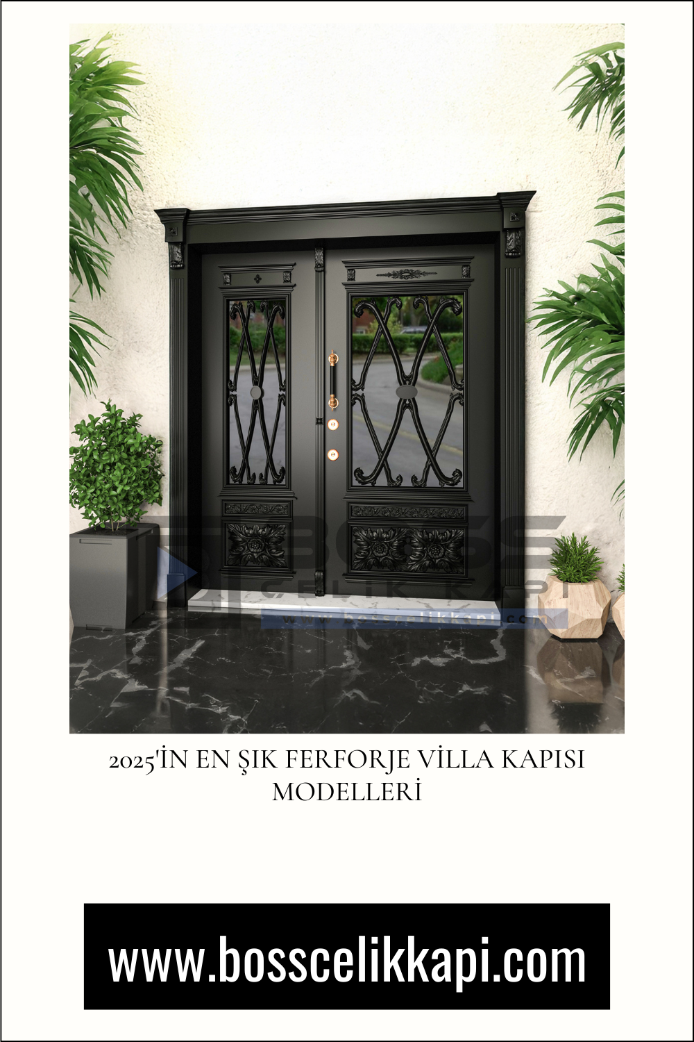2025'In En Şık Ferforje Villa Kapısı Modelleri 2 1 2