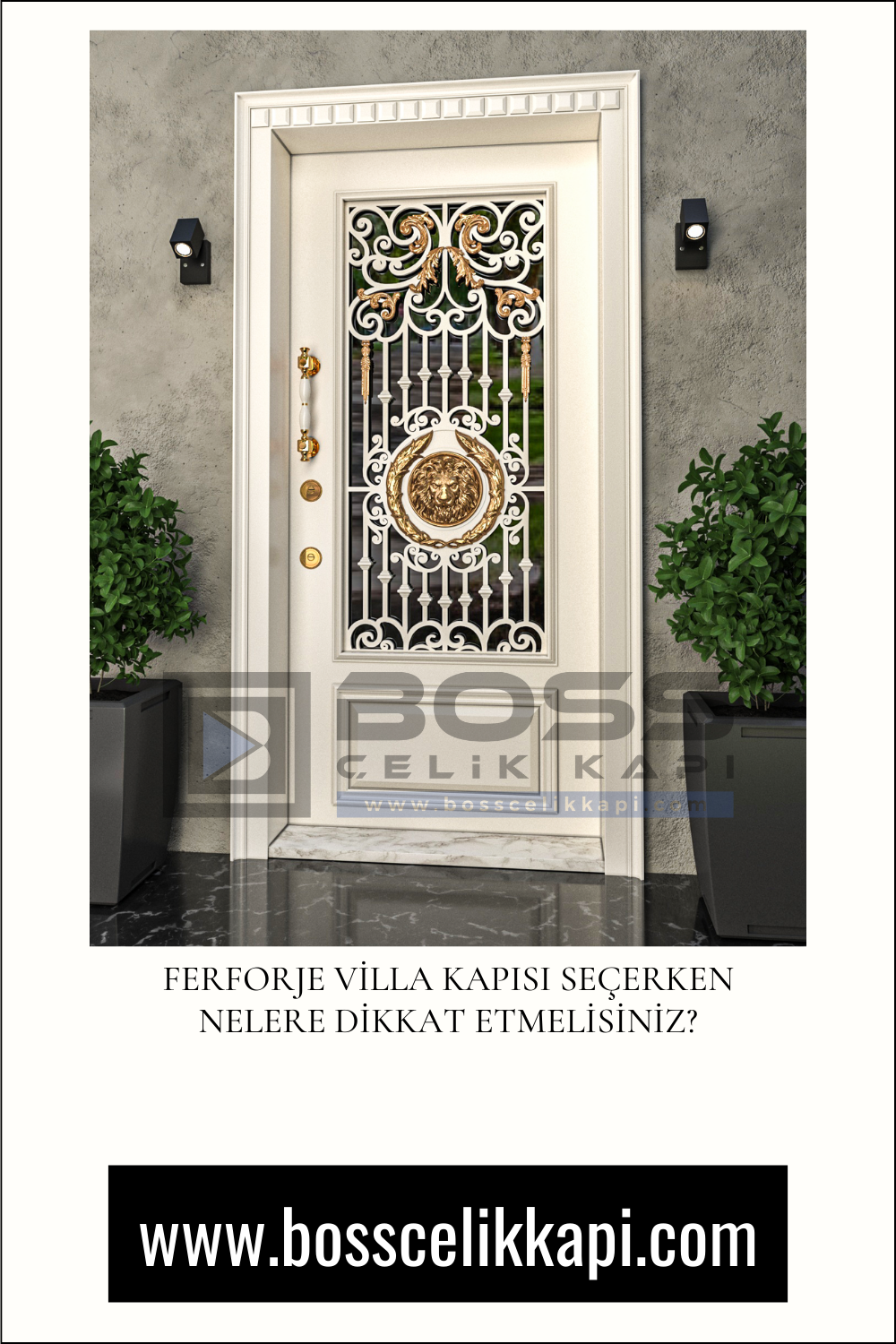 Ferforje Villa Kapısı Seçerken Nelere Dikkat Etmelisiniz? 2 2 1
