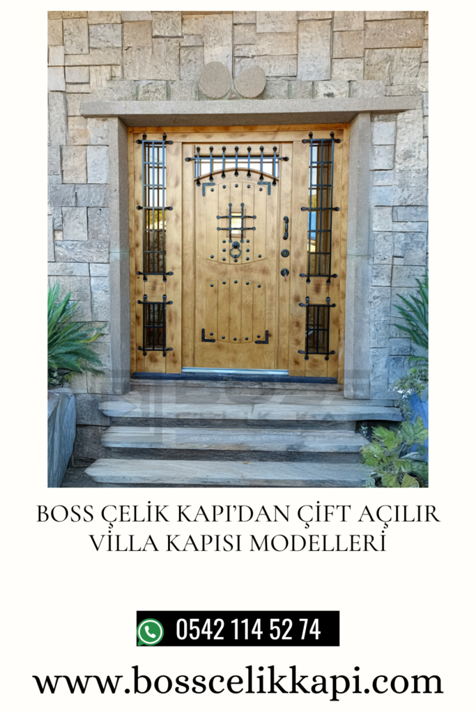 Boss Çelik Kapı’dan Çift Açılır Villa Kapısı Modelleri 3 22