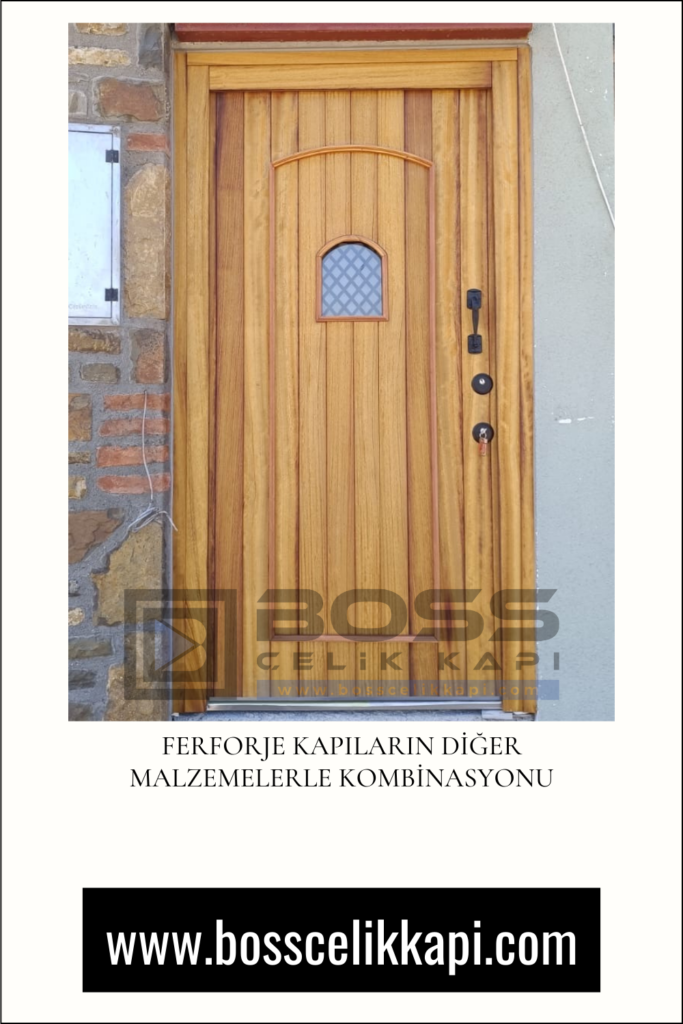 Ferforje Kapıların Diğer Malzemelerle Kombinasyonu 5 33 1