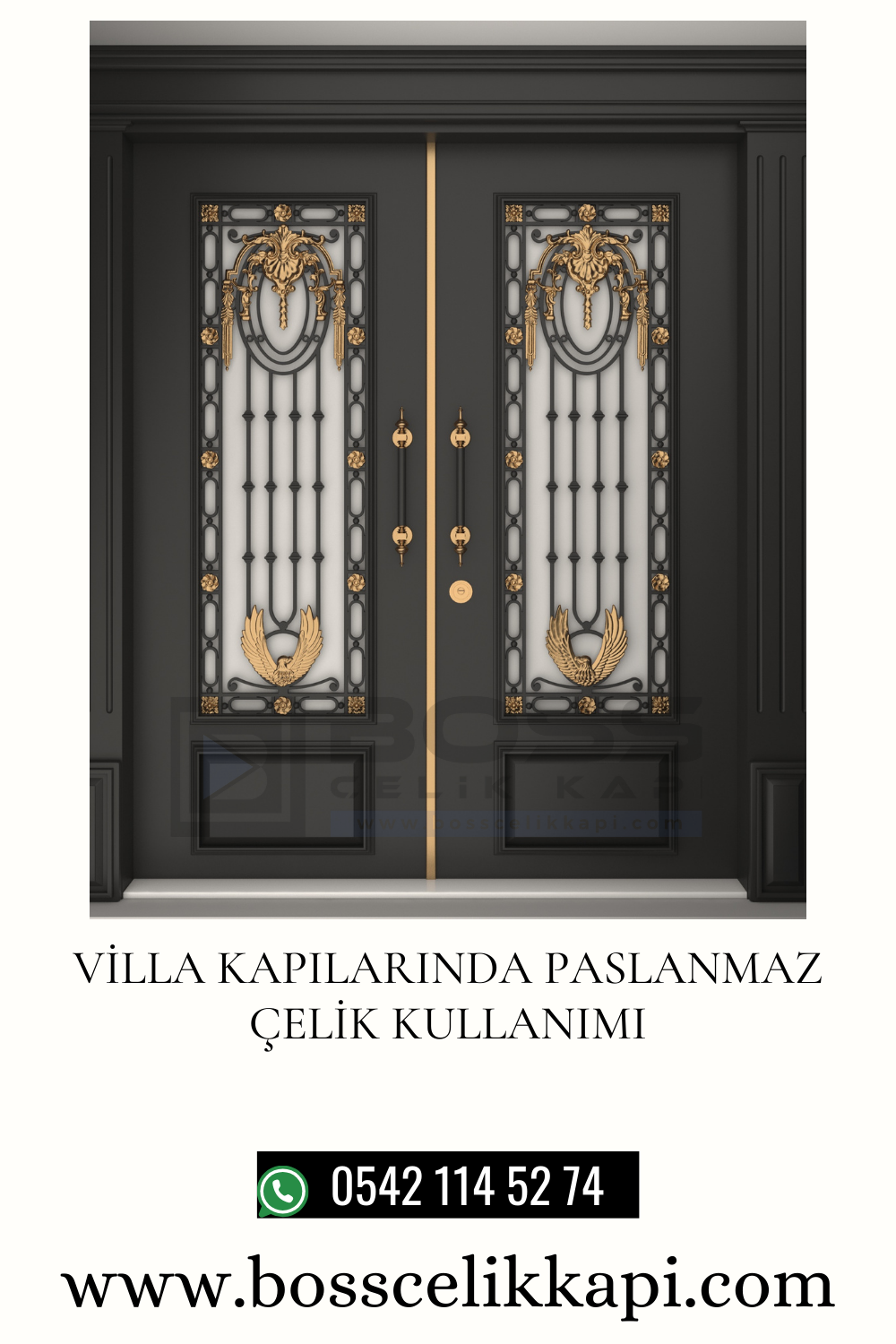 Villa Kapılarında Paslanmaz Çelik Kullanımı 2 45