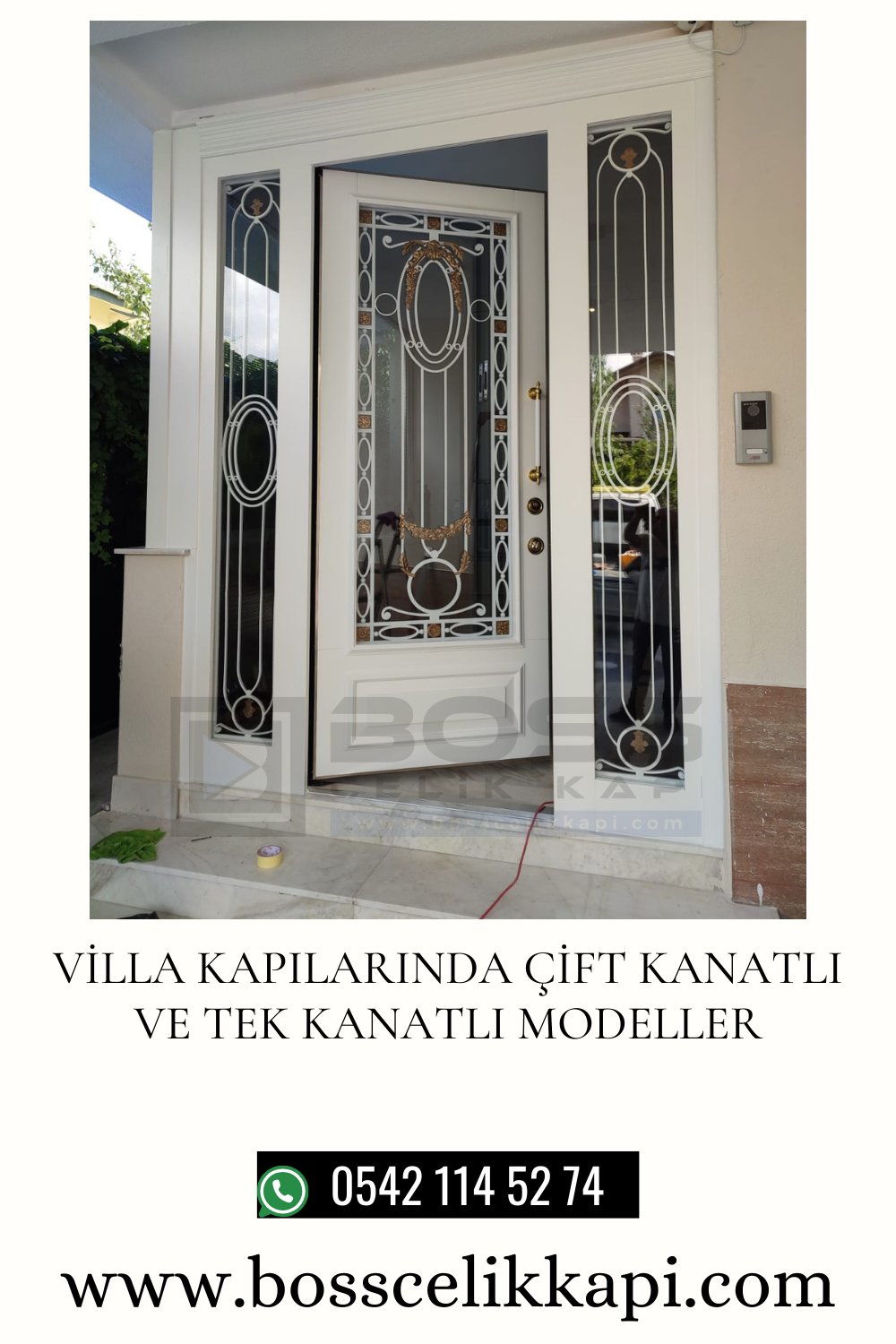 Villa Kapılarında Çift Kanatlı Ve Tek Kanatlı Modeller 2 47