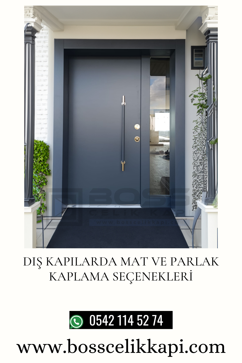 Dış Kapılarda Mat Ve Parlak Kaplama Seçenekleri 2 6