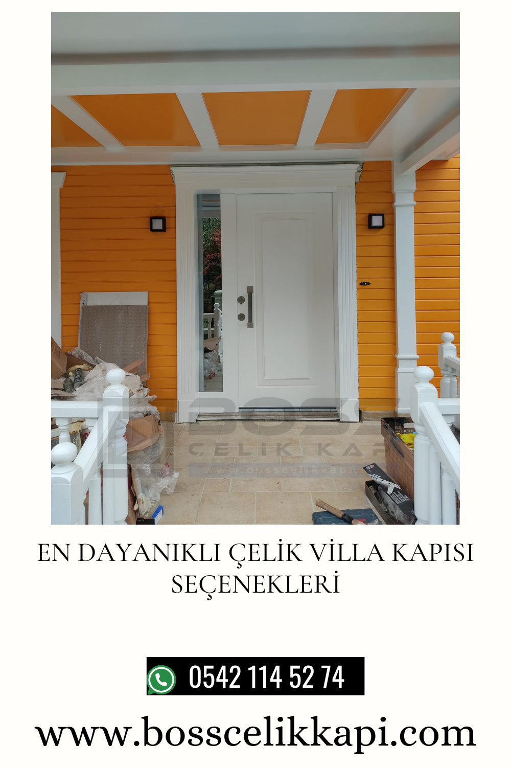 En Dayanıklı Çelik Villa Kapısı Seçenekleri 2 68