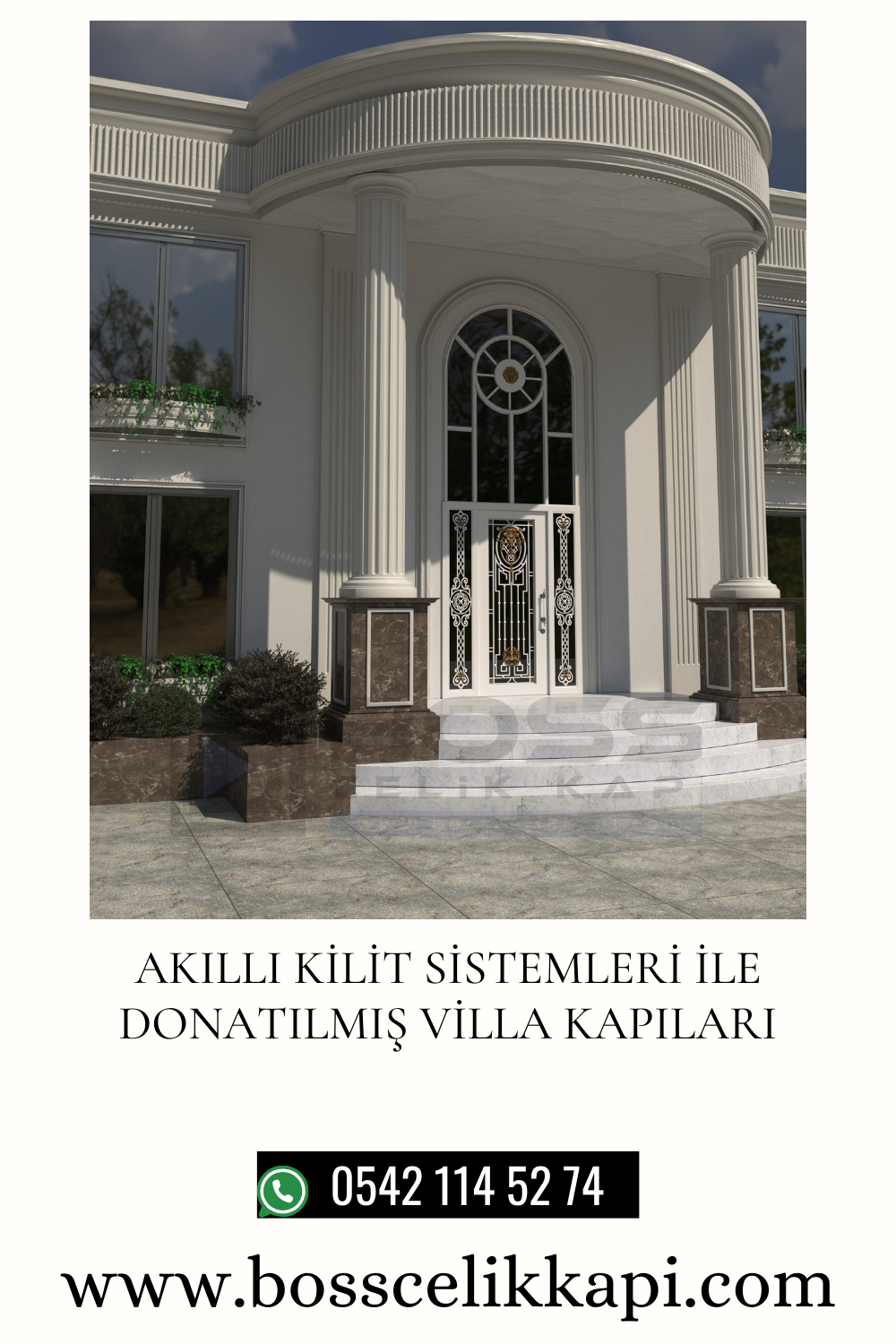 Akıllı Kilit Sistemleri Ile Donatılmış Villa Kapıları 2 70