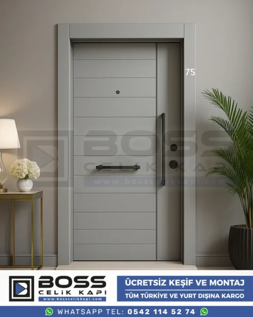 Maziken-Ral-7047-Celik-Kapi
