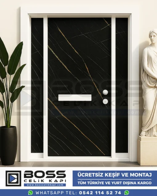 Marble-Villa-Kapisi-Celik-Kapi