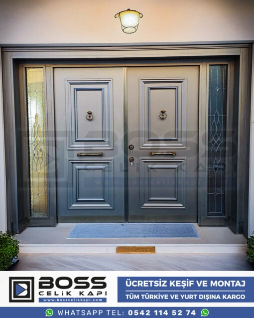 Gri-Villa-Kapisi-Vitray-Camli-Celik-Dis-Kapi-Boss