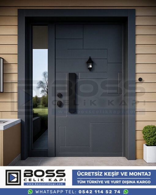 Dış Kapı Villa Kapısı Oslo - Görsel 2