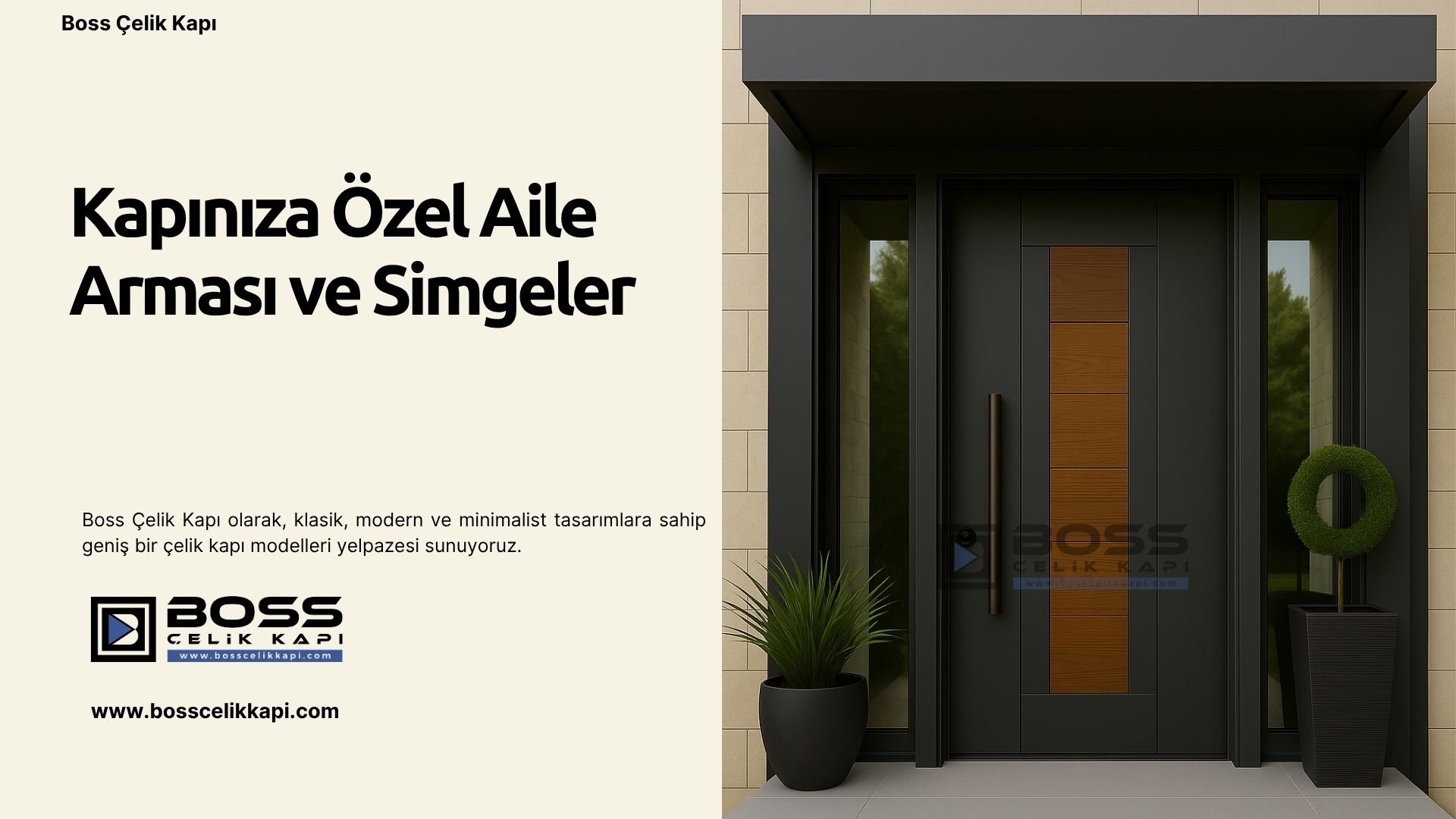 Kapınıza Özel Aile Arması Ve Simgeler 2 Boss Çelik Kapı 2025 Modelleri (4)