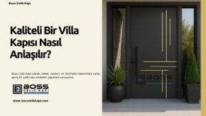Boss Çelik Kapı