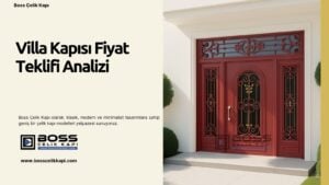 Boss Çelik Kapı