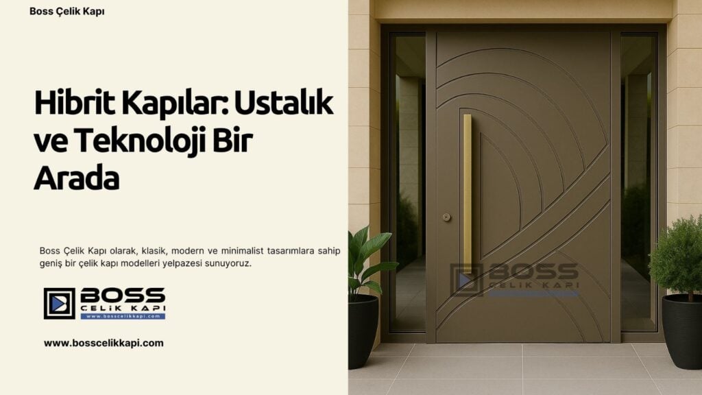 Hibrit Villa Kapıları 18 Boss Çelik Kapı