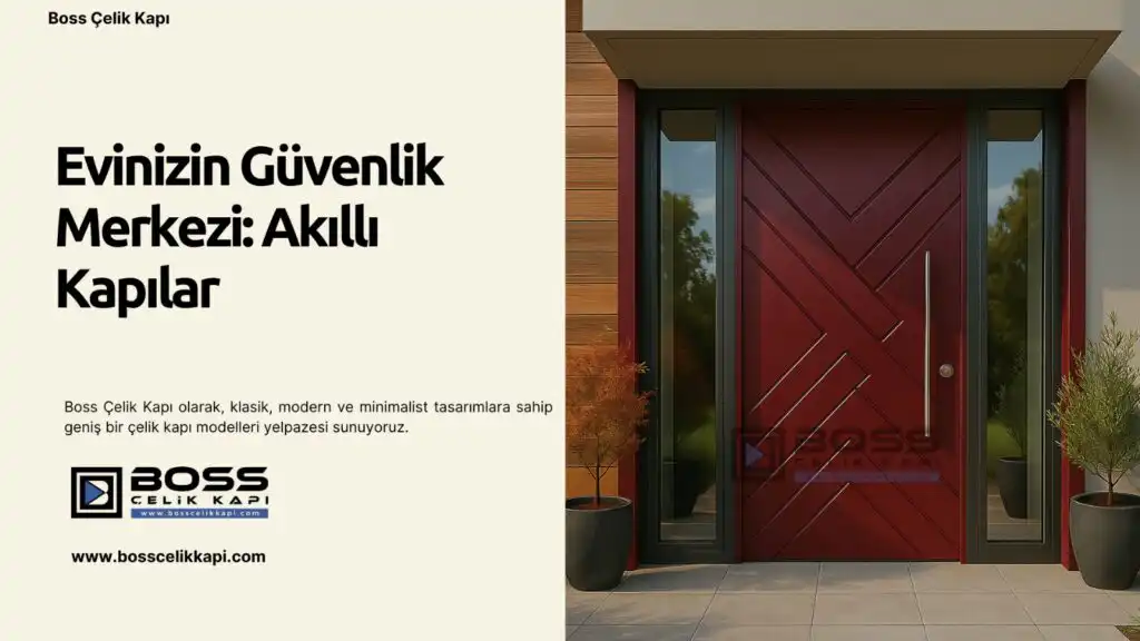 Akıllı Kapılar: Evinizin Konuşan Ve Koruyan Güvenlik Merkezi 17 Boss Çelik Kapı