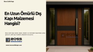 Boss Çelik Kapı