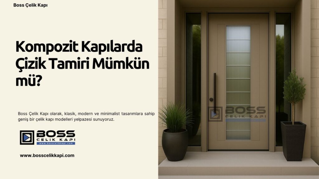 Kompozit Kapı Çizik Tamiri Nasıl Yapılır? 1 Boss Çelik Kapı
