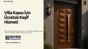 Boss Çelik Kapı