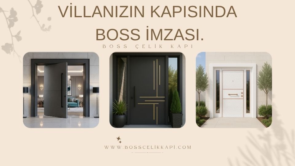 Hakkımızda 2 Villa Kapisi Boss Imzasi