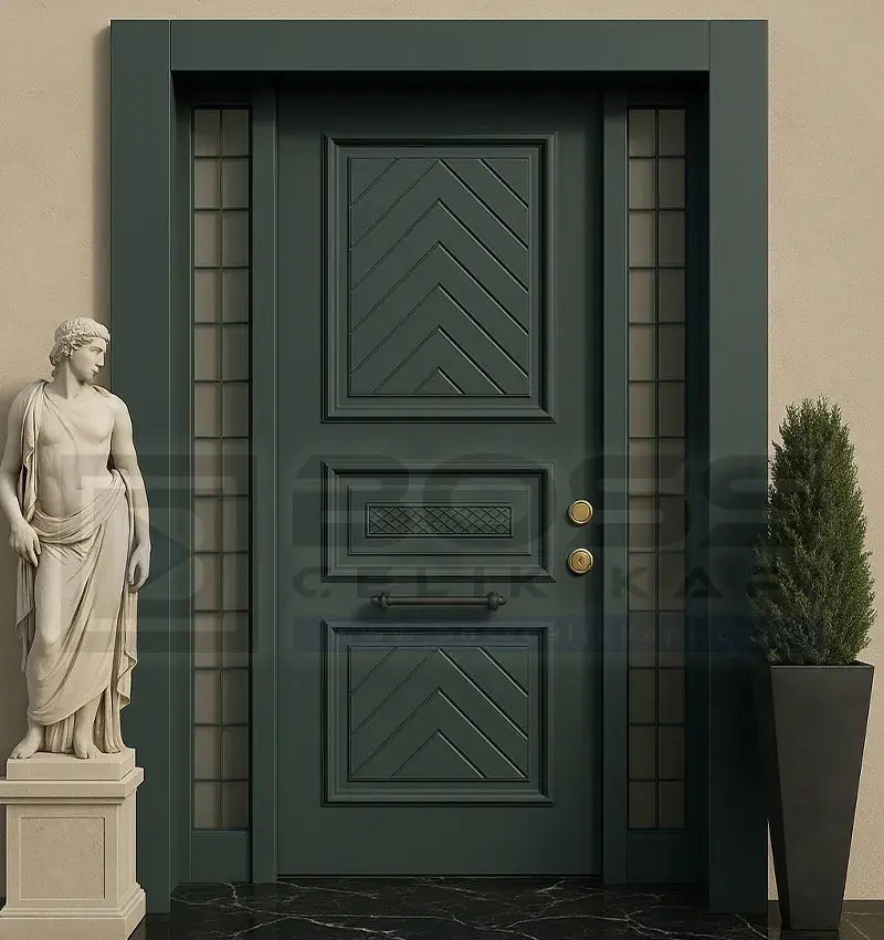 Yeşil Villa Kapısı Donatella