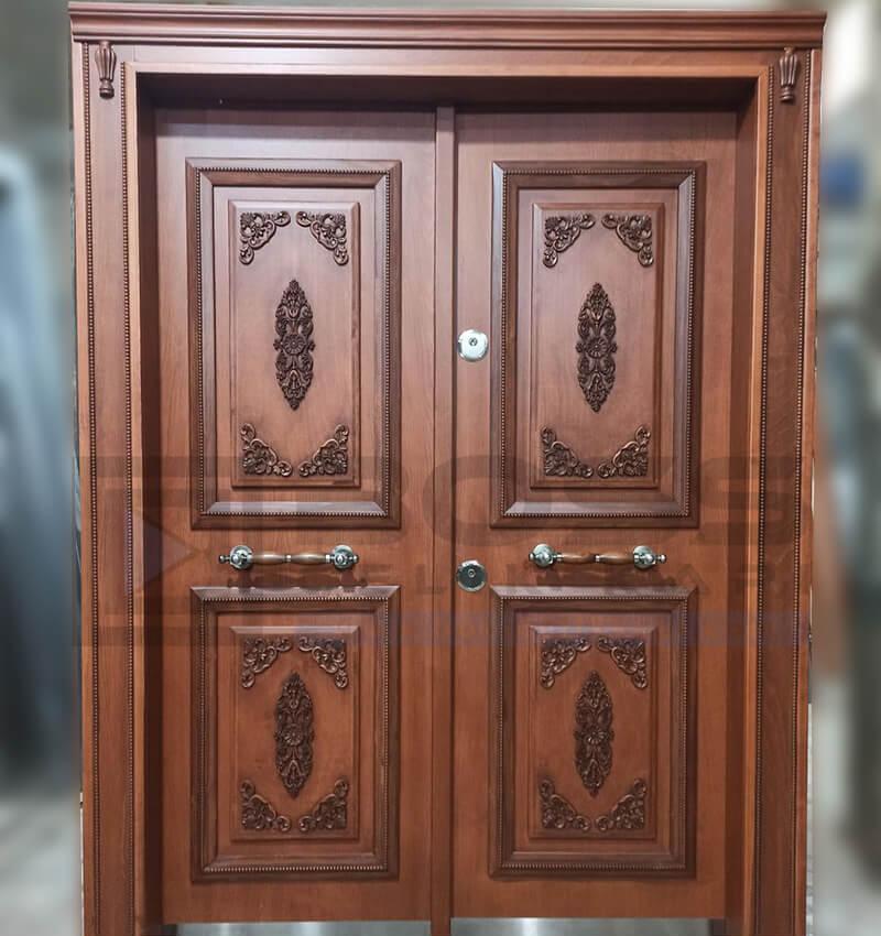 Ahşap İşlemeli Klasik Villa Kapısı 264