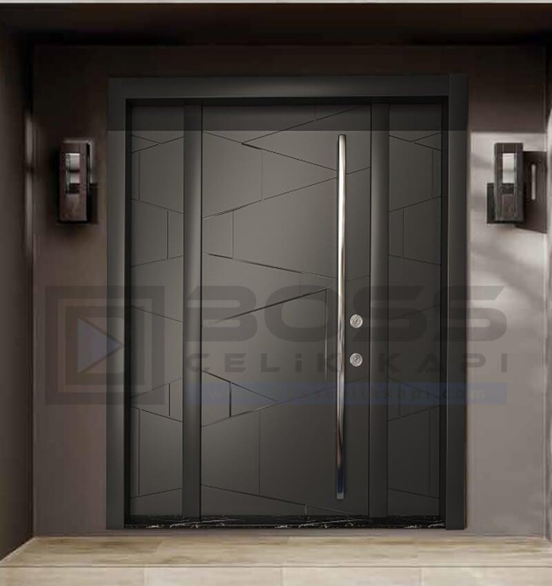 Kompozit Kompakt Çelik Villa Kapısı Modelleri 253