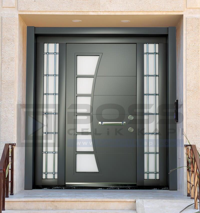 Kompozit Kompakt Çelik Villa Kapısı Modelleri 254