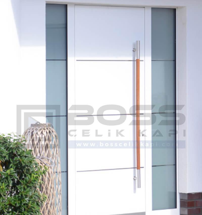 Beyaz Kompozit Villa Kapı Modelleri Fiyatları 405