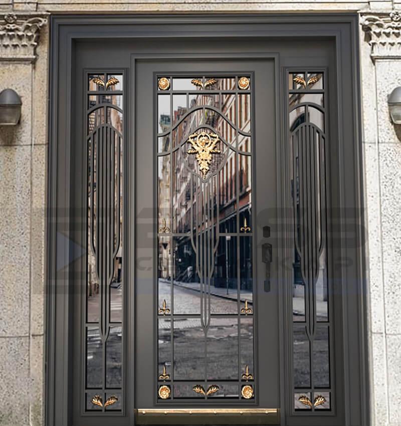 Ferforje Çelik Villa Kapısı Modelleri 256