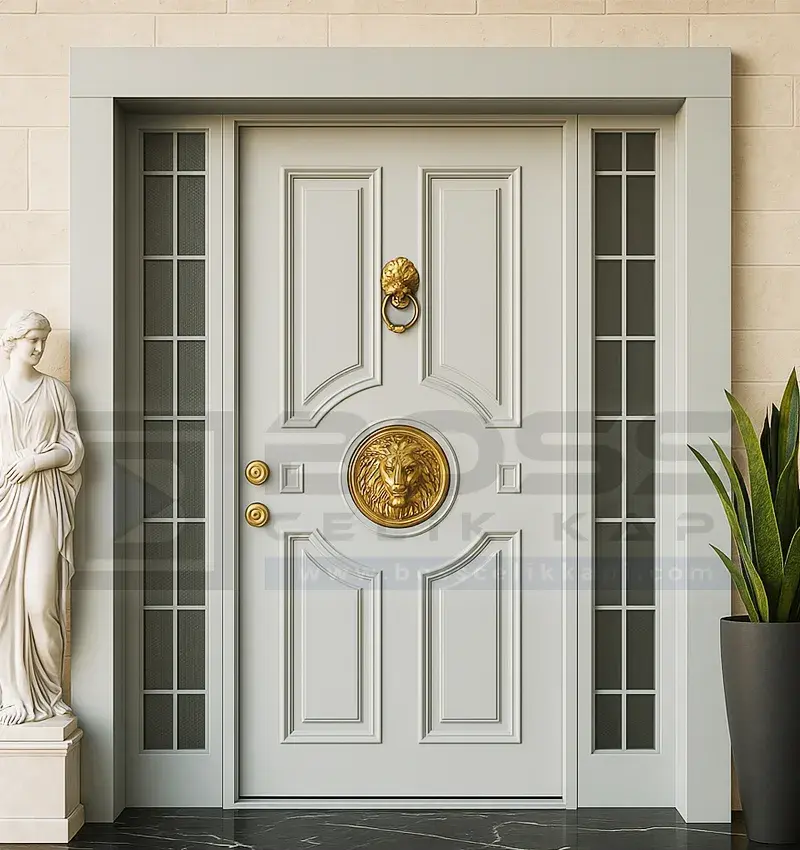 Açık Bej Villa Kapısı Paloa