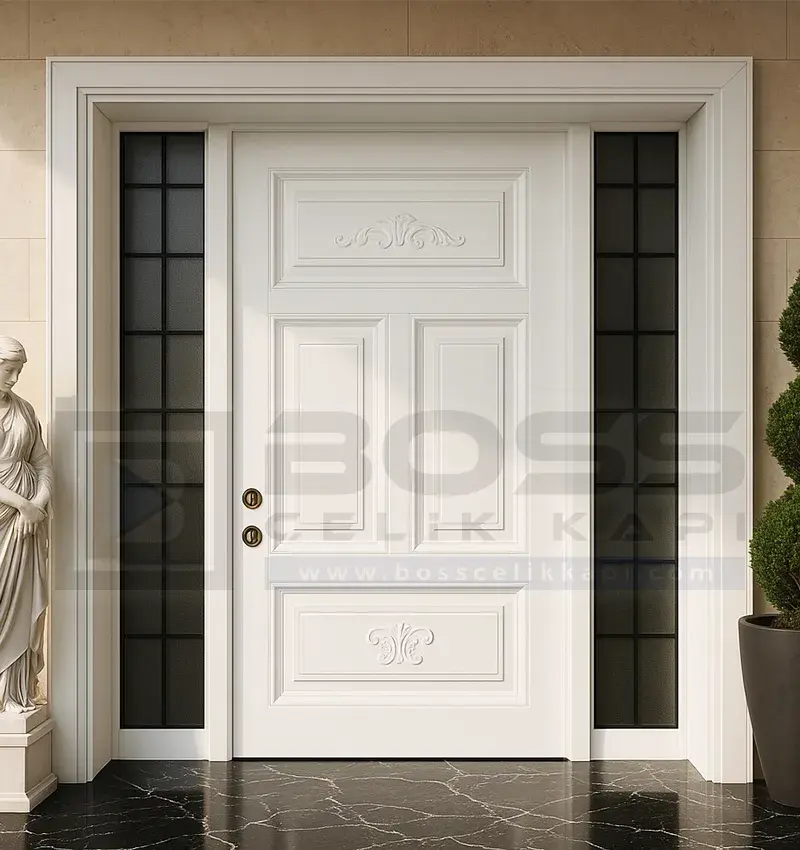 Beyaz Villa Kapısı Simona