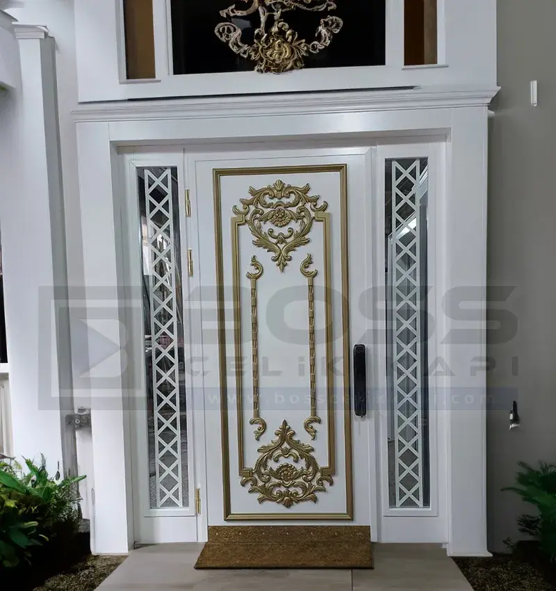 Ahşap İşlemeli Villa Kapısı Modelleri 2024 Fiyatları